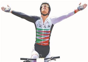 خداحافظی دختر پرافتخار دوچرخهسواری ایران