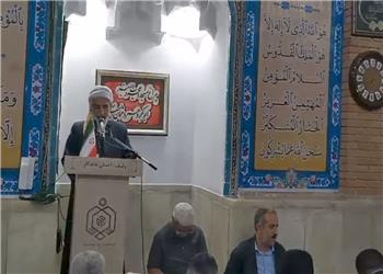 امام جمعه سنندج: تشییع رهبر شهید نمایش وحدت ملی بود